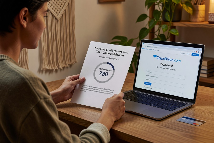 Side-by-side comparison of the three credit bureau websites showing free score access options and features