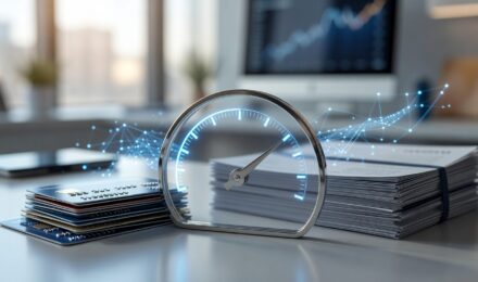 Infographic explaining credit utilization ratio and its impact on credit score