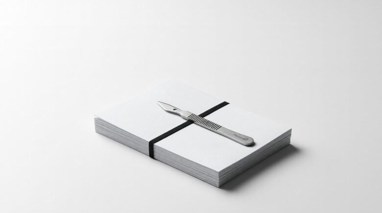 Person reviewing credit report to remove a collections account