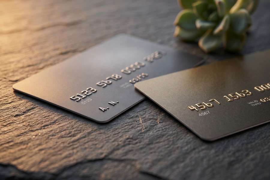Credit score dashboard showing upward recovery trend after identity theft resolution