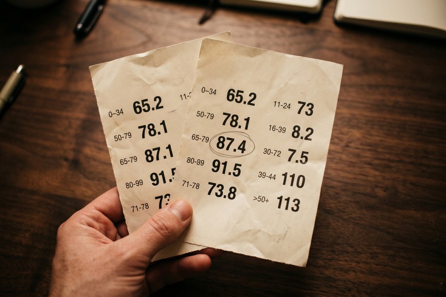 Comparison chart showing five credit score factors and their FICO percentage weights side by side