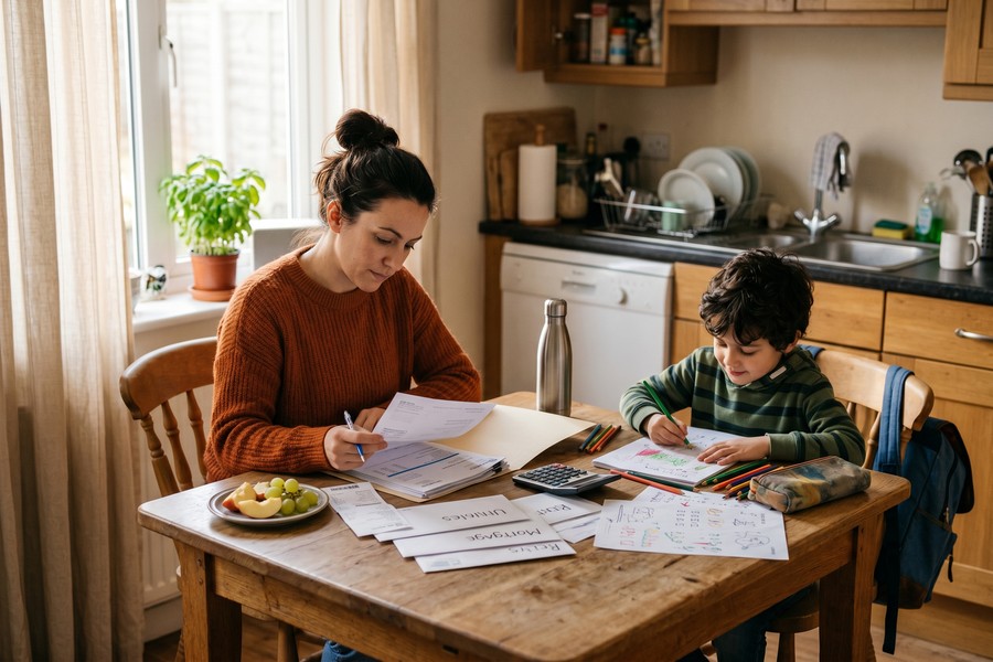 Side-by-side comparison chart of 2026 tax brackets for single, married, and head of household filers