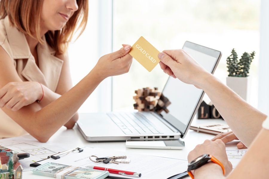 Personal credit card statement cluttered with business and personal purchases side by side
