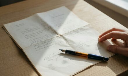Person reviewing credit score report while holding apartment lease documents