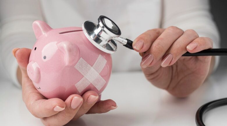 Person reviewing Health Savings Account statement showing tax-free contributions and investment growth