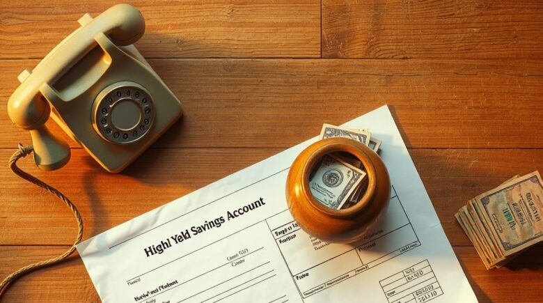 Chart showing current high-yield savings rates and comparison to 5 percent